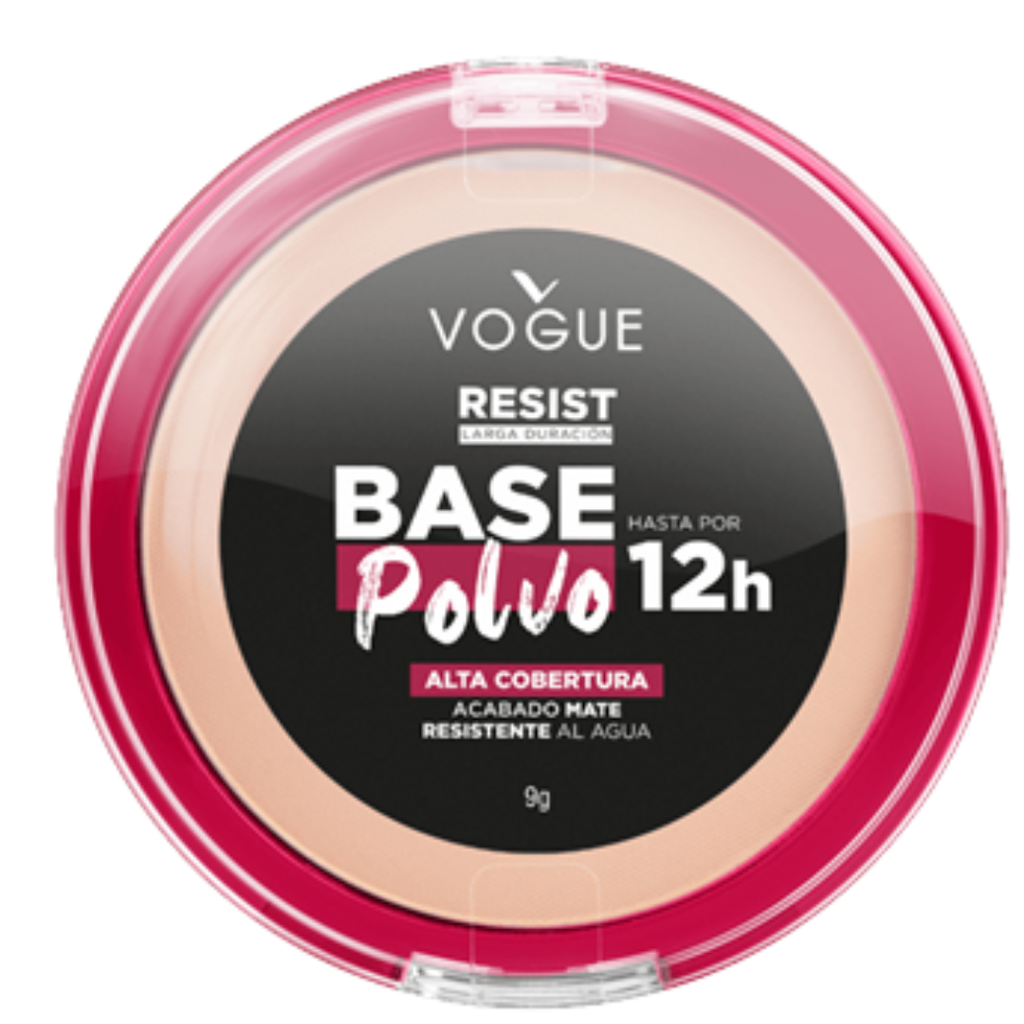 BASE POLVO VOGUE RESIST PETALO X 9 GR