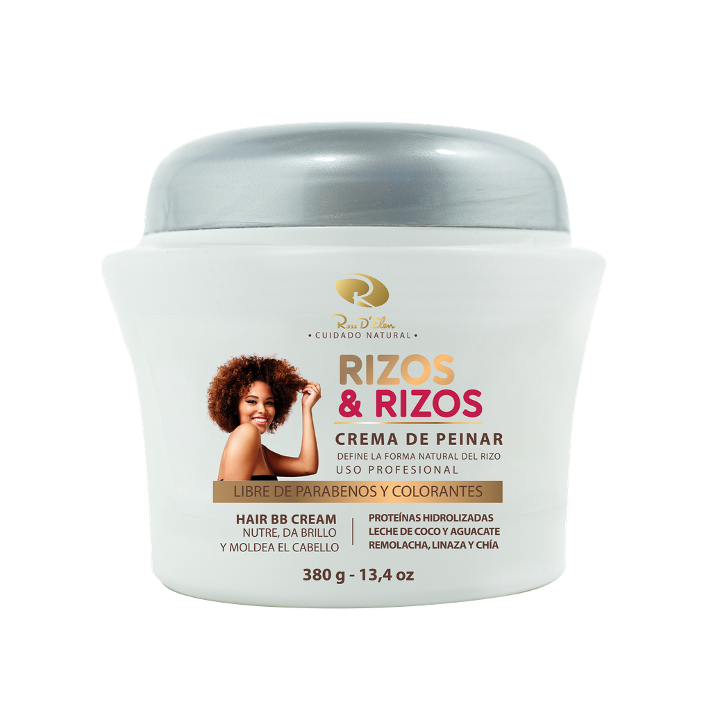 CREMA DE PEINAR ROSS D ELEN RIZOS Y RIZOS X 380 G
