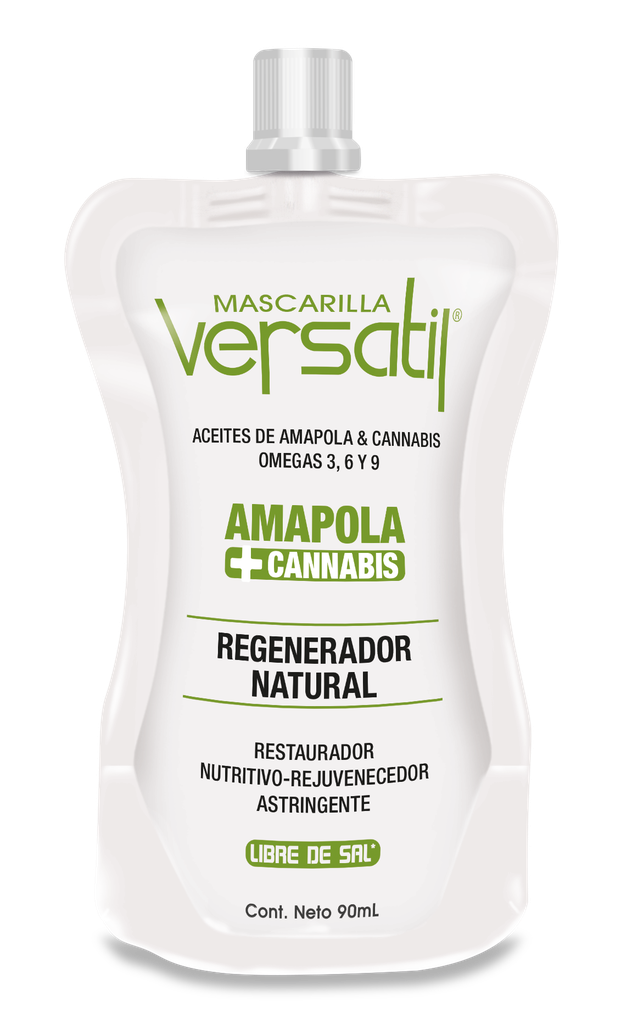 MASC VERSATIL AMAPOLA MAS CANABIS X 90 0847