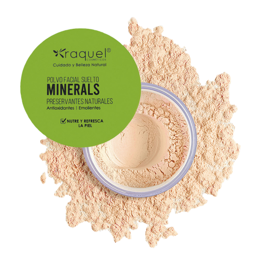[68200408] POLVO SUELTO RAQUEL MINERAL # 4 BEIGE