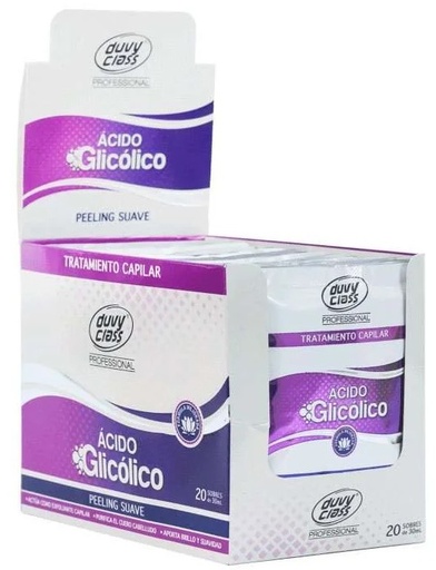 [59512425] TTO DUVY CLASS CAPILAR ACIDO GLICOLICO 20 SOBRES