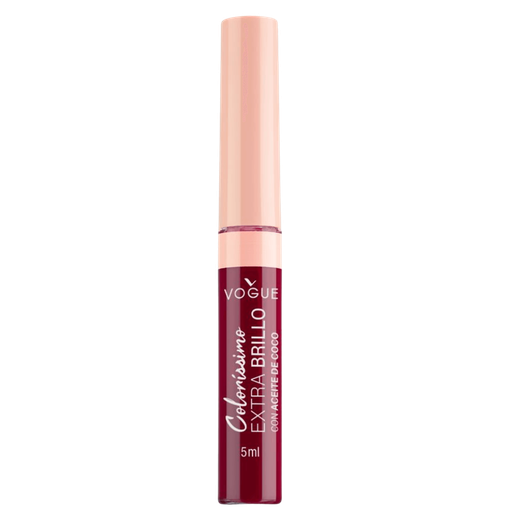 [24079941] BRILLO LABIAL VOGUE COLORISSIMO EXTRA BRILLO SANGRIA 5 ML