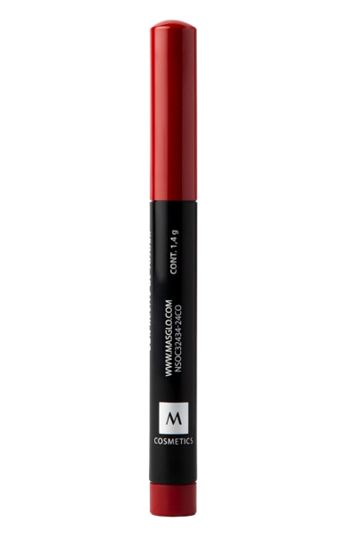 LABIAL MASGLO EN BARRA  LD COLOR POWER ROJO LINDA X 1.4 G