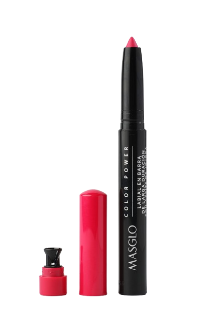 LABIAL MASGLO EN BARRA  LD COLOR POWER ROSA SEXY X 1.4 G