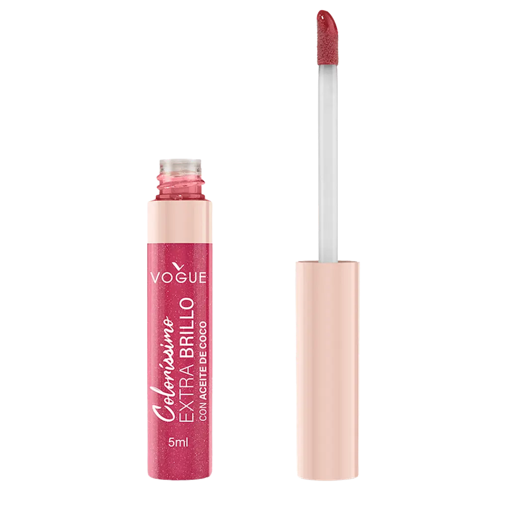 BRILLO LABIAL VOGUE COLORISSIMO EXTRA BRILLO ALEGRIA X 5 ML