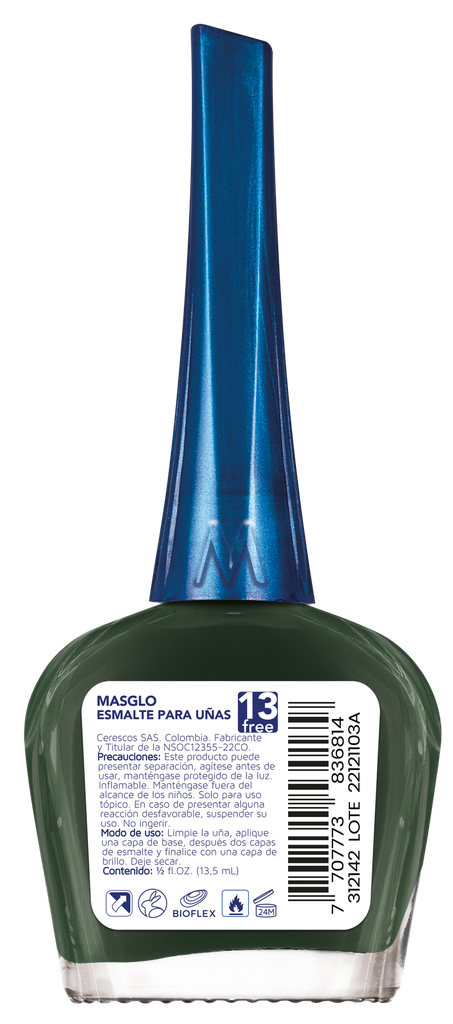 ESMALTE MASGLO X 13.5 ML