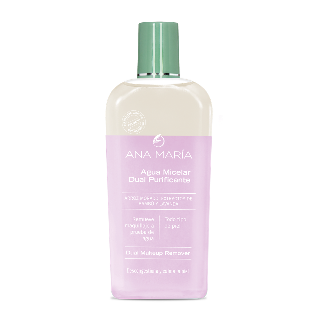 AGUA MICELAR ANA MARIA DUAL PURIFICANTE X 180 ML