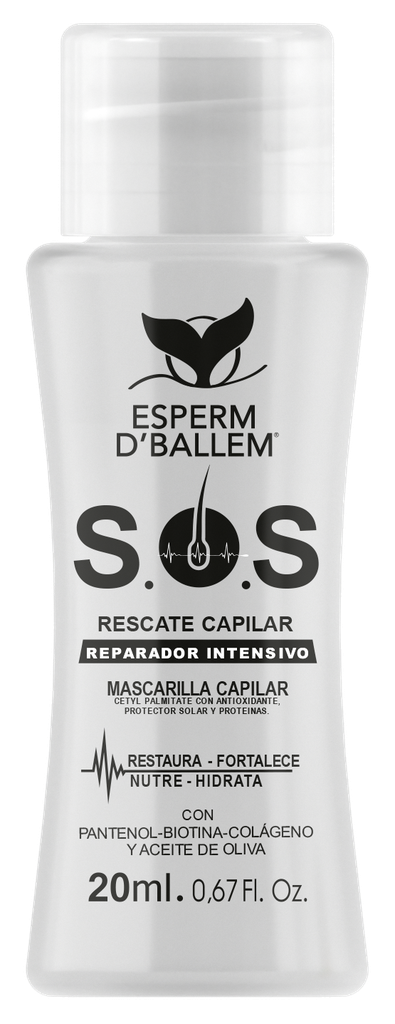 AMPOLLA ESPERMA D BALLENA RECUPERADORA  X 20 ML