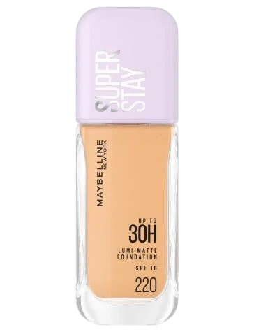 BASE MAYBELLINE SUPER STAY FULL COVERT 24 H NAT BEIGE # 220 X 30 ML