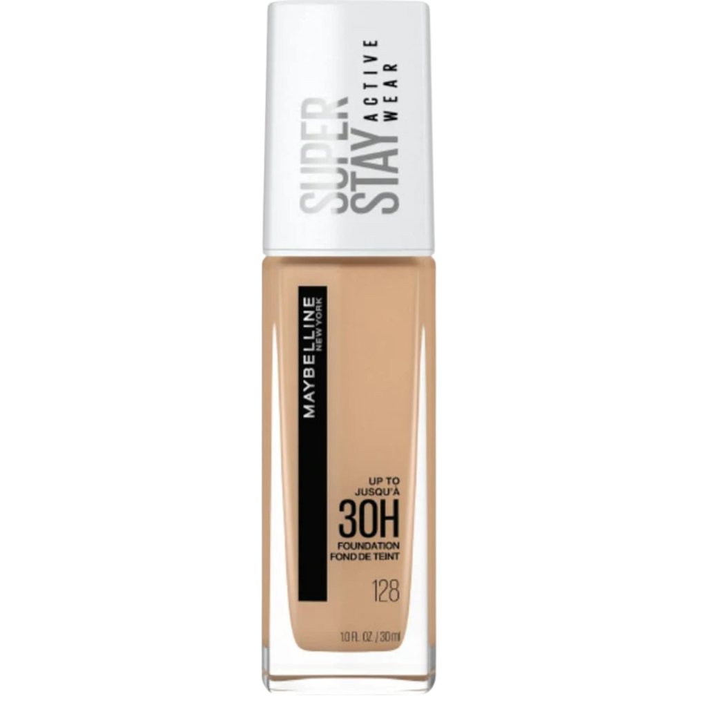 BASE MAYBELLINE SUPER STAY FULL COVERT 24 H WARM NUDE # 128 X 30 ML