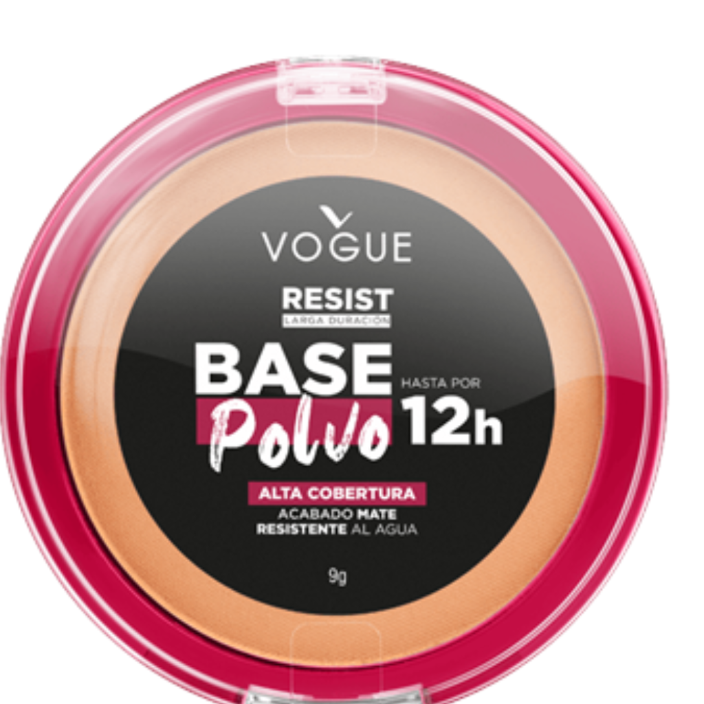 BASE POLVO VOGUE RESIST BRONCE X 9 GR
