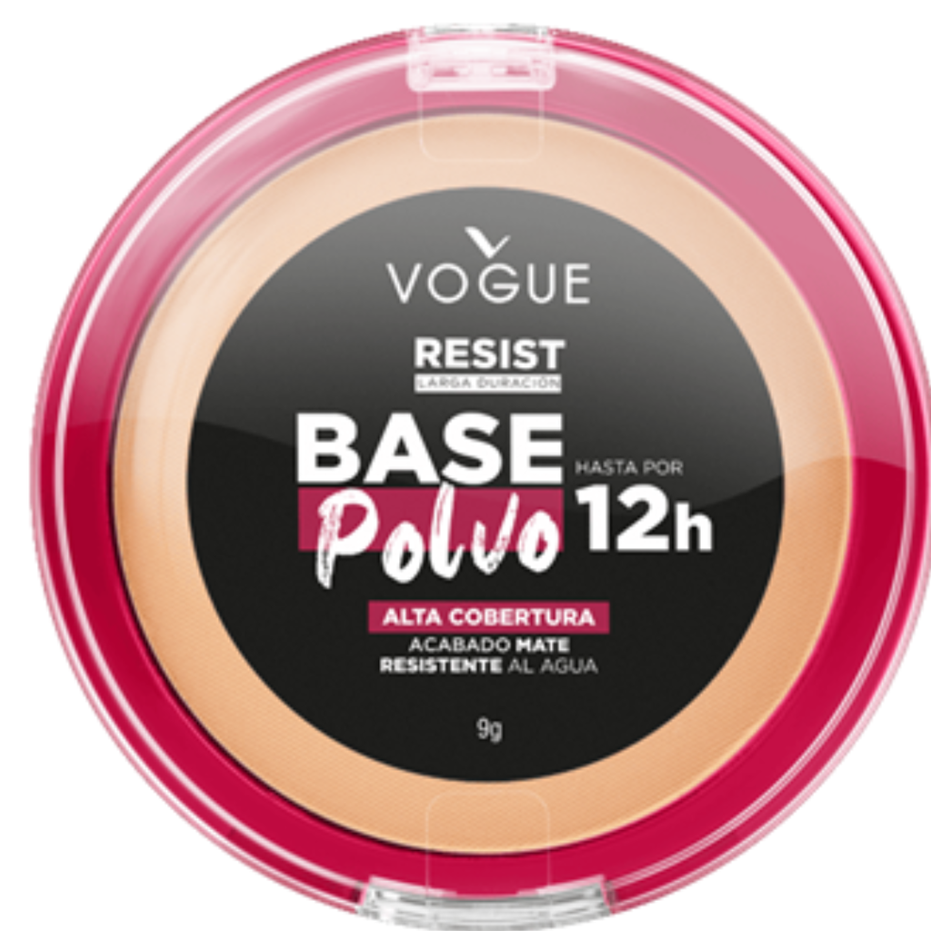 BASE POLVO VOGUE RESIST CAPUCCINO X 9 GR