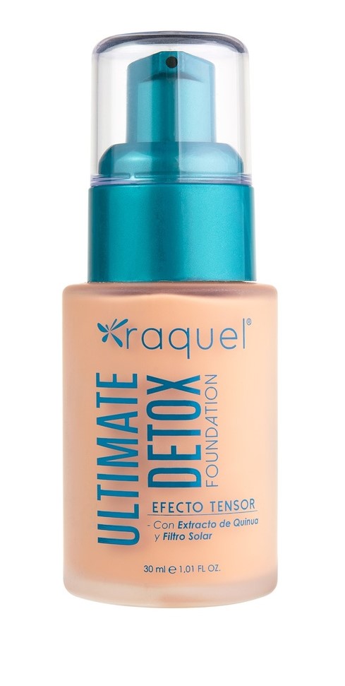 BASE RAQUEL LIQUIDA ULTIMATE DETOX PIEL CLARA # 2 X 30 ML