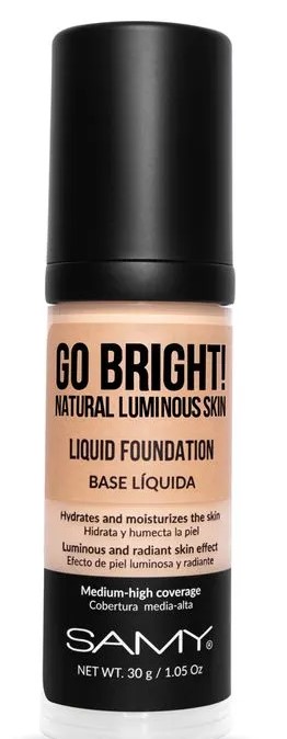 BASE SAMY LIQUIDA GO BRIGHT # 1 LIGHT X 30 ML