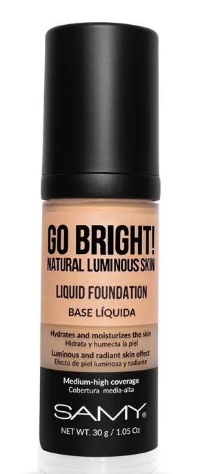 BASE SAMY LIQUIDA GO BRIGHT # 5 TAN X 30 ML