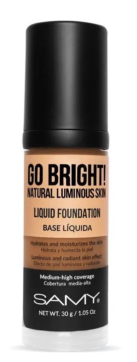 BASE SAMY LIQUIDA GO BRIGHT # 7 RICH X 30 ML