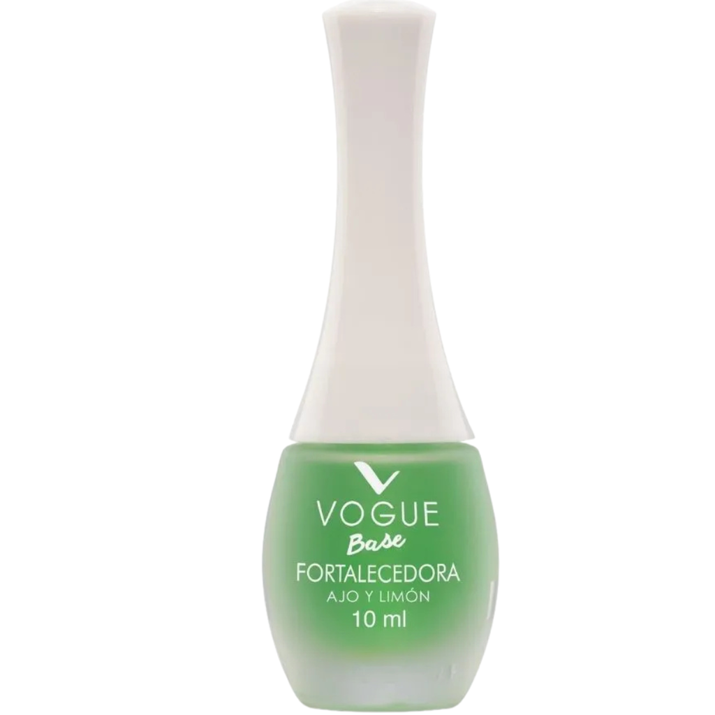 BASE VOGUE FANTASTIC FORTALECEDORA AJO Y LIMON X 10 ML