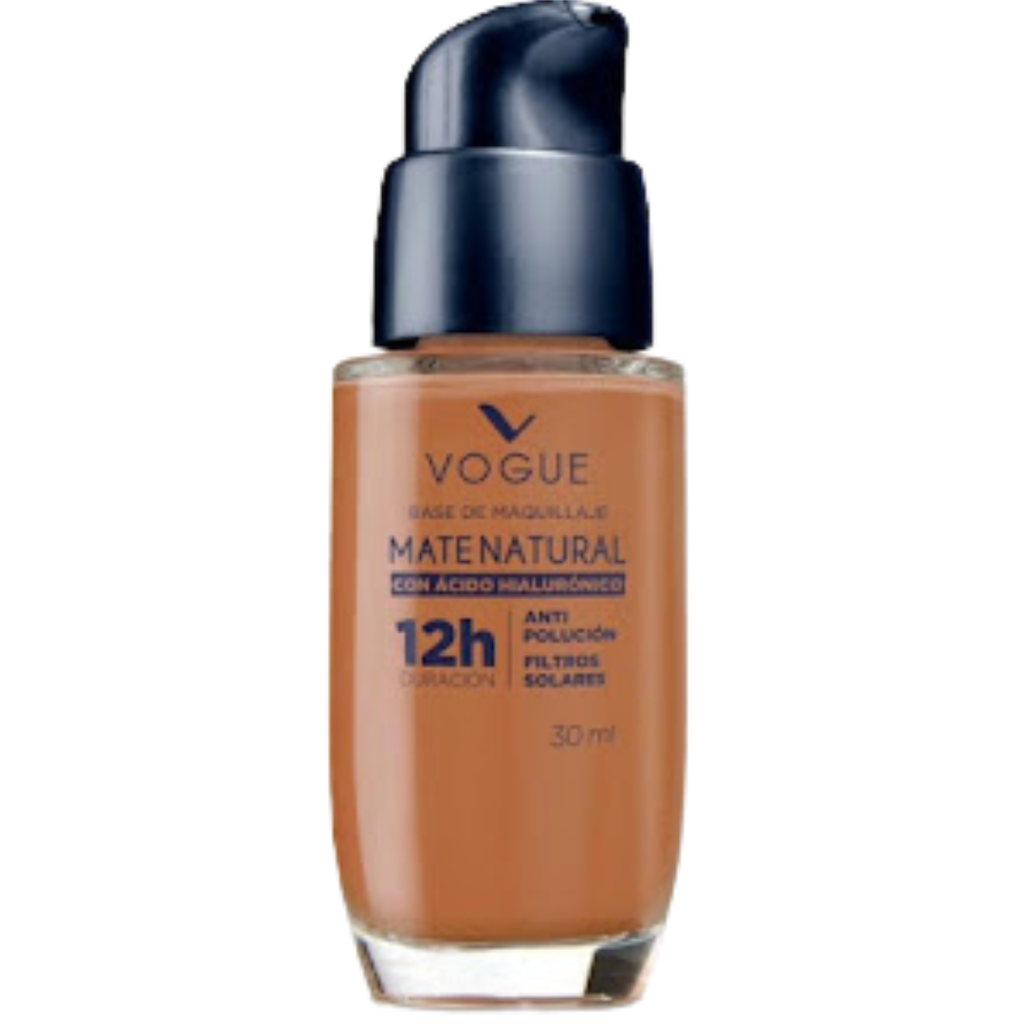 BASE VOGUE MATE NATURAL CANELA X 30 ML