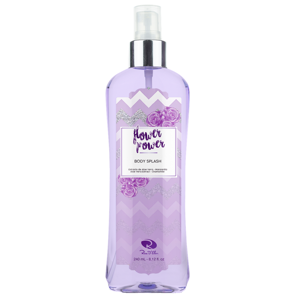 BODY SPLASH FLOWER POWER x240ml -ROSS D ELEN-