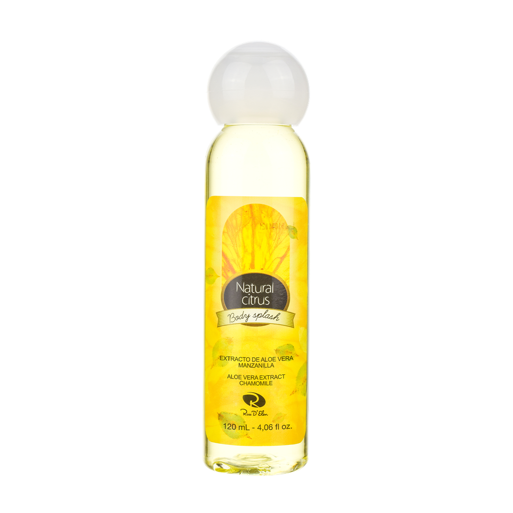 BODY SPLASH NATURAL CITRUS x120ml -ROSS D ELEN-