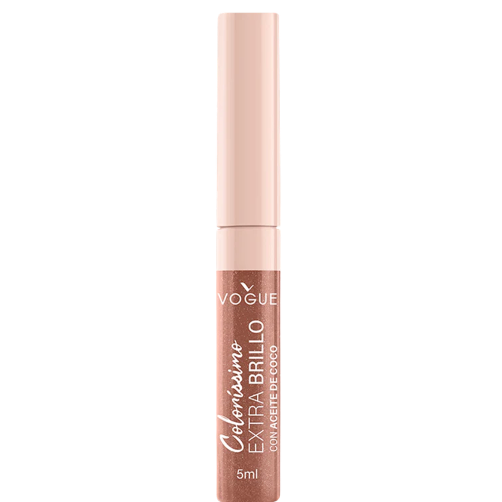 BRILLO LABIAL VOGUE COLORISSIMO EXTRA BRILLO PLAYA X 5 ML