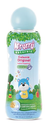 COLONIA ARRURRU NAT MINI x30 PAQ X12 AZUL -EXPRES-