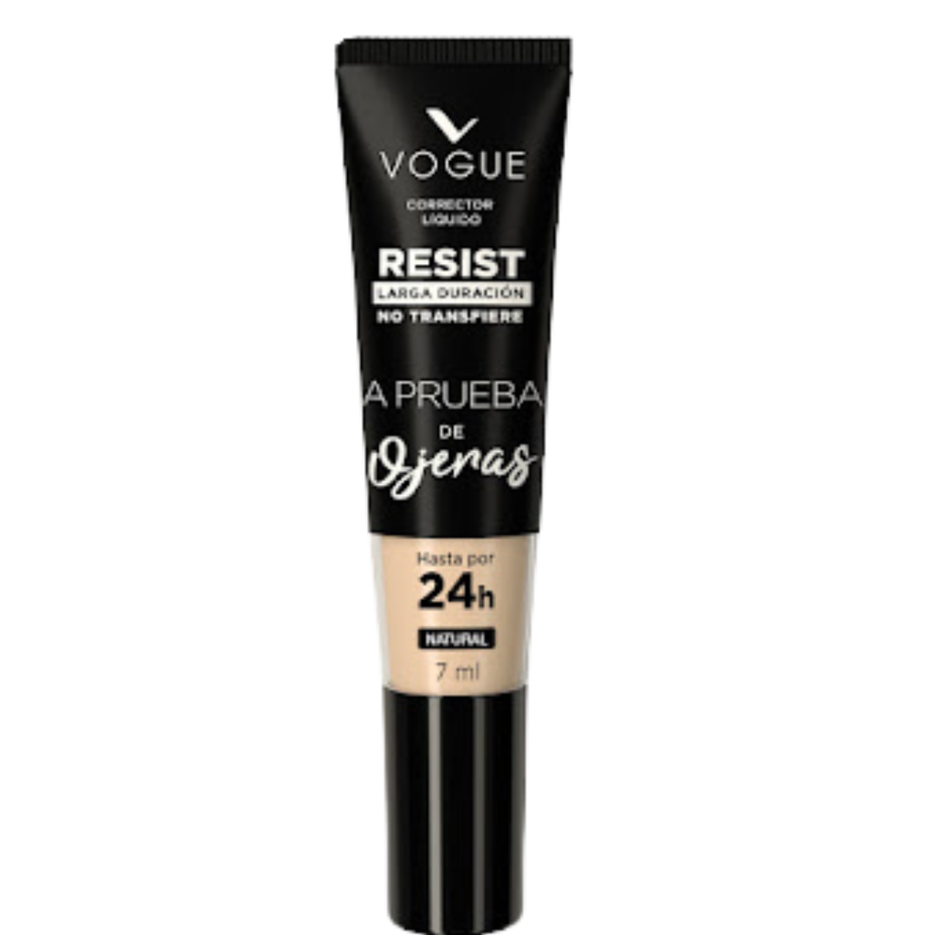 CORRECTOR VOGUE RESIST LIQUIDO NATURAL X 7 ML