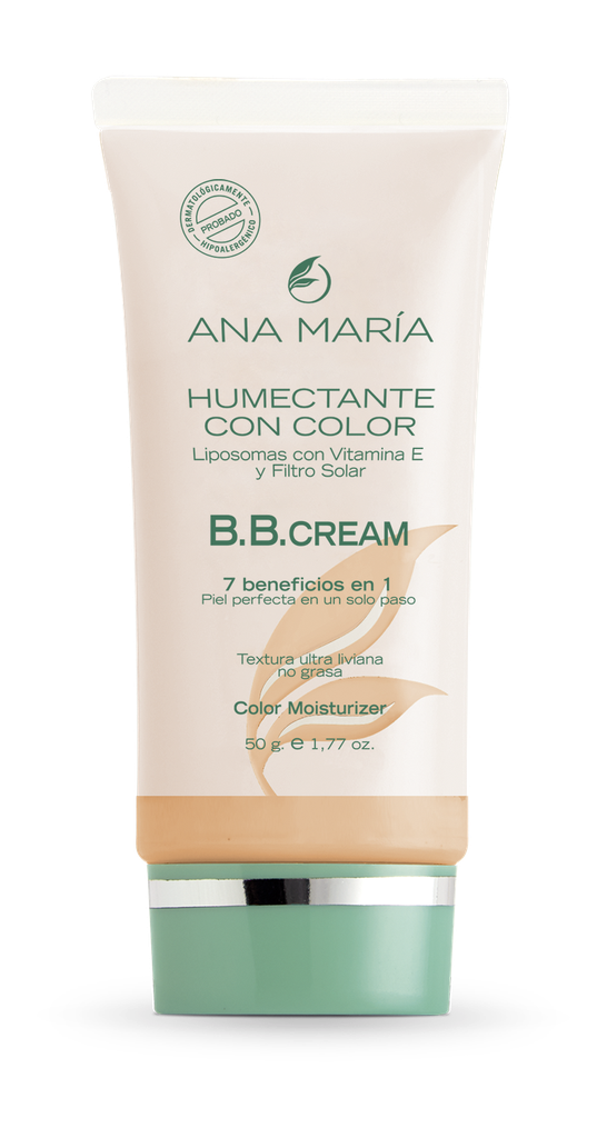 CREMA HUMECTANTE ANA MARIA CON COLOR CLARO X 50 GR 104411 -ANA MARIA-
