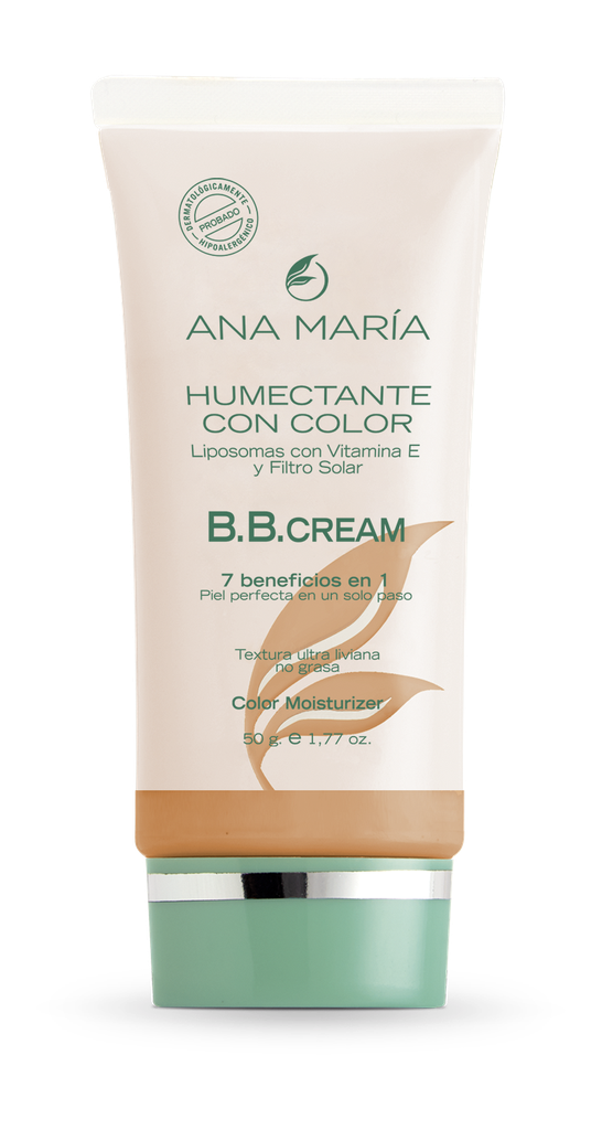 CREMA HUMECTANTE ANA MARIA CON COLOR OSCURO X 50 GR 104413
