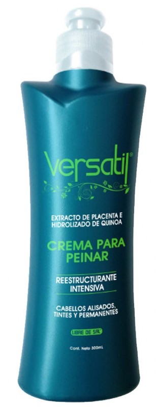 CREMA PARA PEINAR VERSATIL REESTRUCTURANTE x300ml -COSMETIC F-