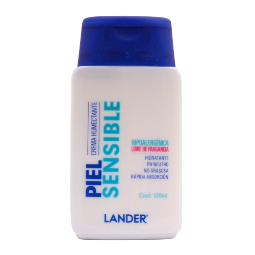 CREMA LANDER PIEL SENSIBLE X 120 ML