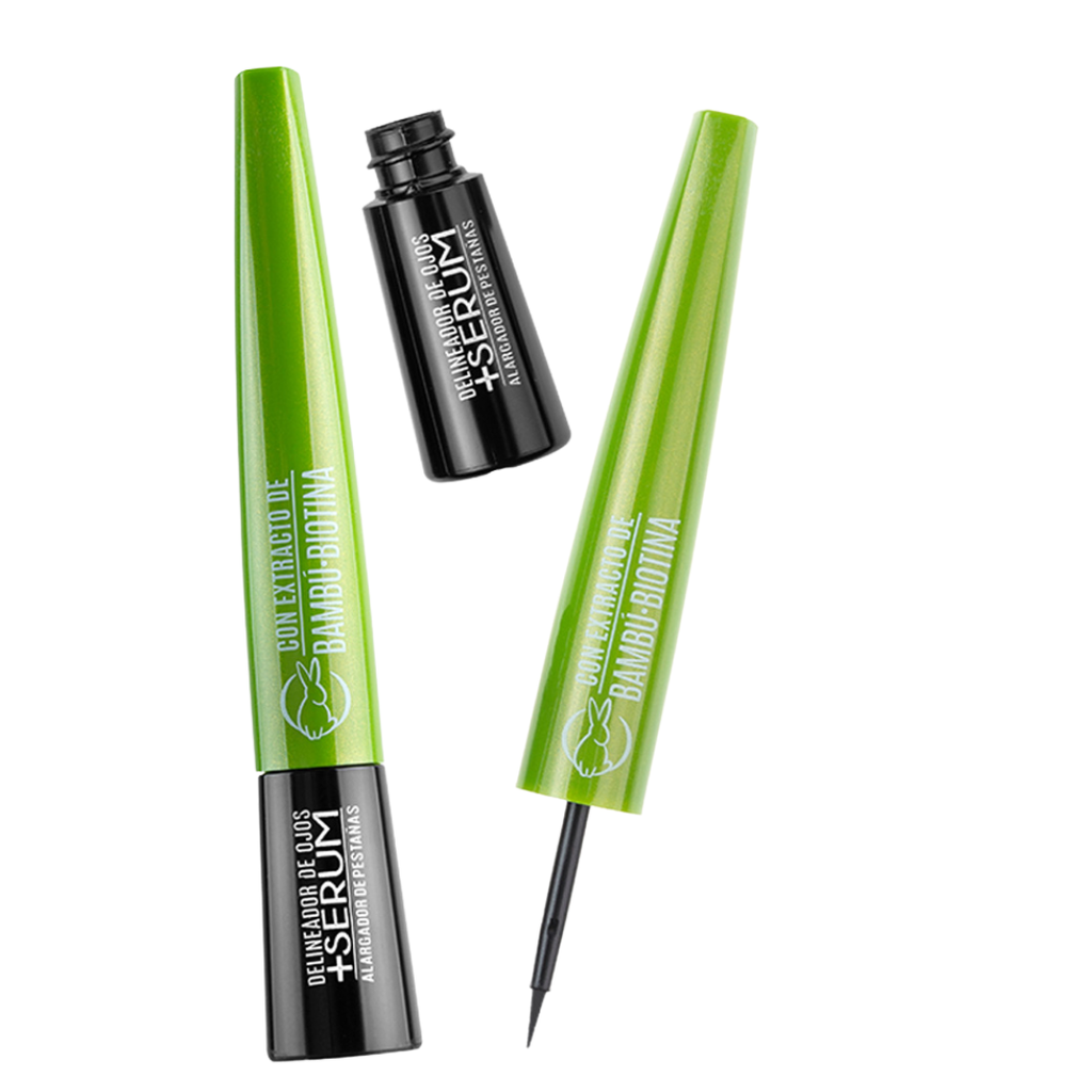 DELINEADOR RAQUEL LIQUIDO + SERUM #1 ULTRA NEGRO