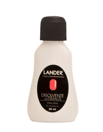 DISOLVENTE DE ESMALTE LANDER X 35 ML
