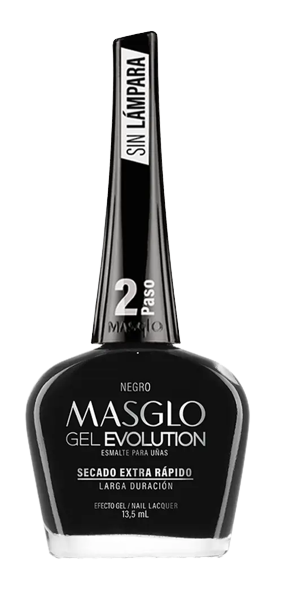 ESM MASGLO GEL EVOLUCION NEGRO X 13.5 ML