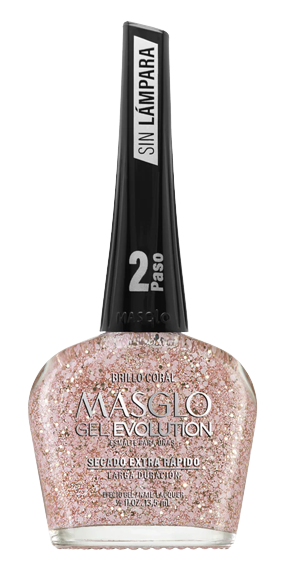 ESM MASGLO GEL EVOLUTION BRILLO CORAL X 13.5 ML