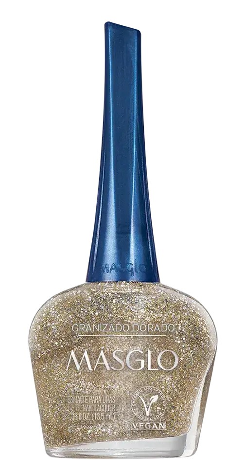 ESM MASGLO GRANIZADO DORADO X 13.5 ML