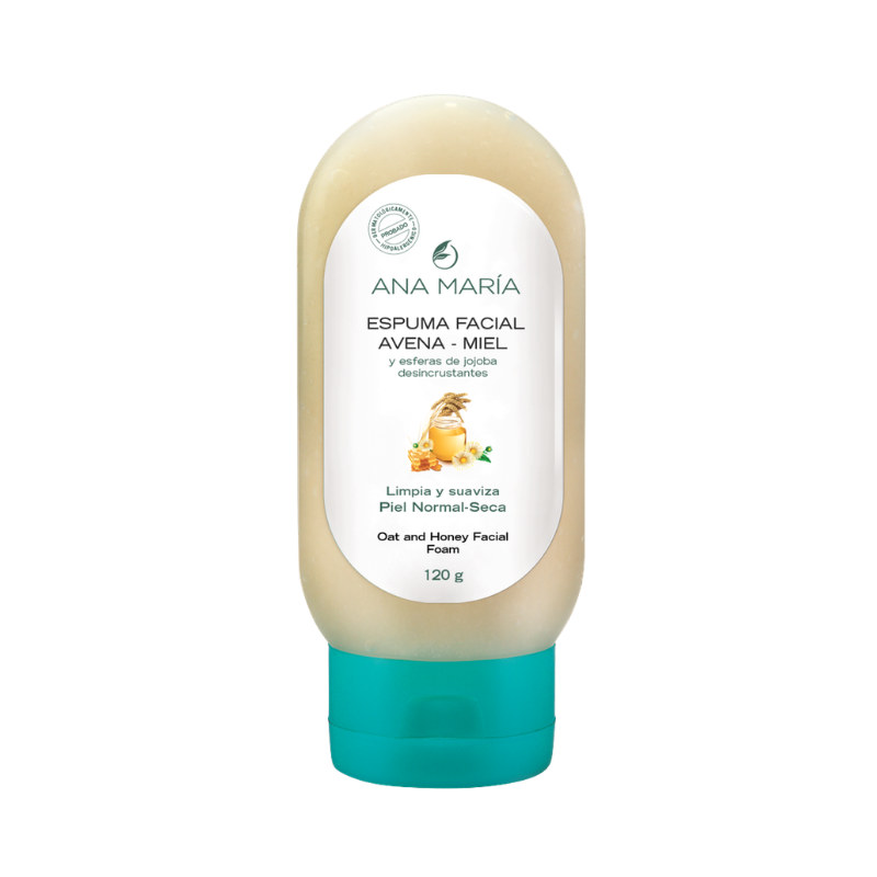 ESPUMA FACIAL ANA MARIA DE AVENA Y MIEL X 120 GR 102022