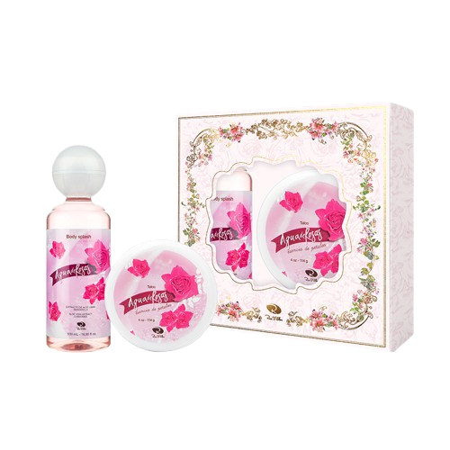 EST ROSS D ELEN AGUA DE ROSA X 500 ML + SPLASH + TALCO 4 OZ