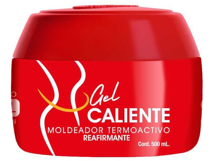 GEL DUVY CLASS REDUCTOR CALIENTE  ROJO 550ml