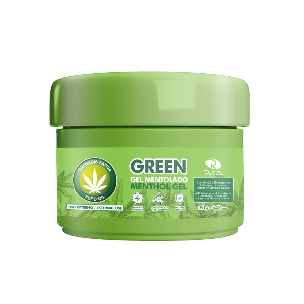 GEL MENTOLADO GREEN X 150 GR ROSS D ELEN