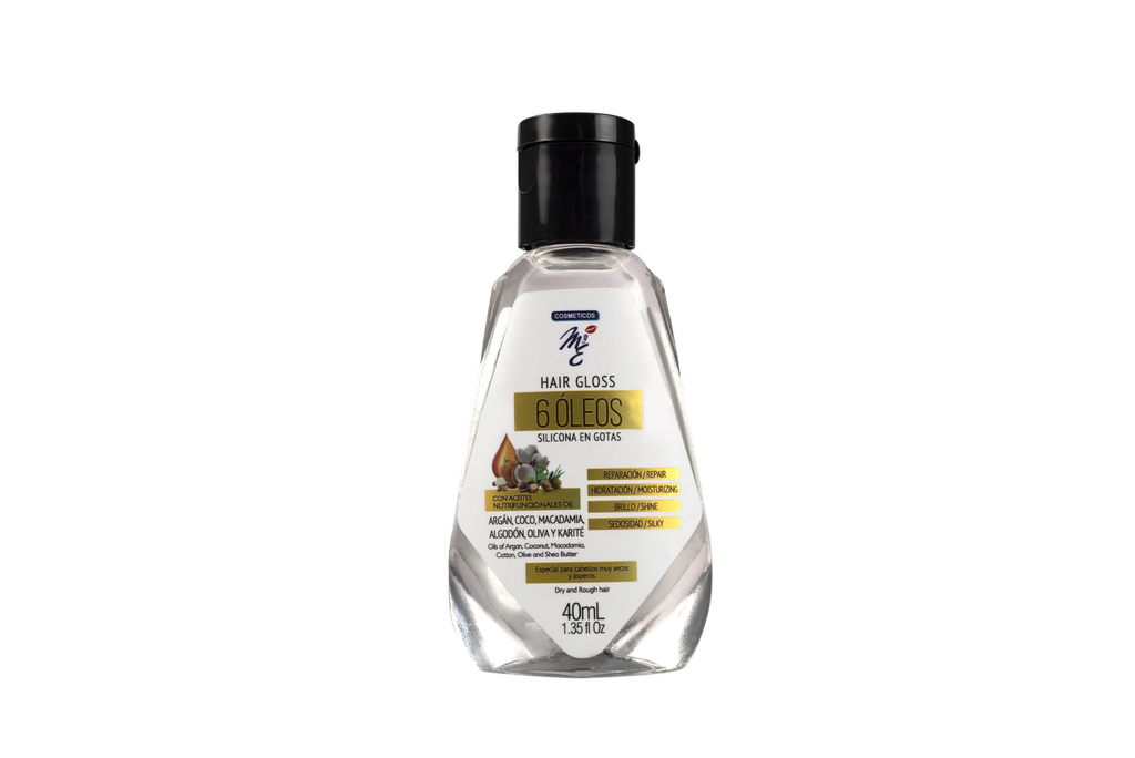 HAIR GLOSS MYE 6 OLEOS X 40 ML