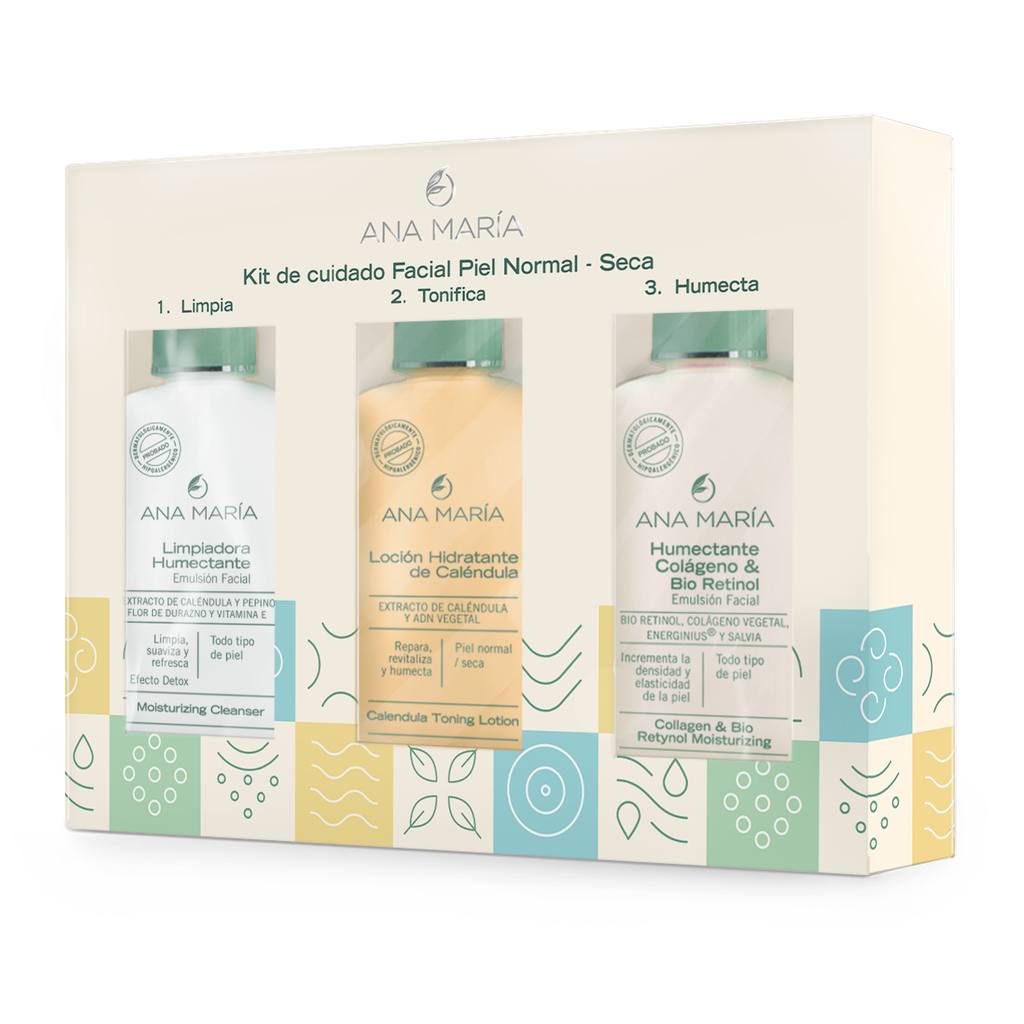 KIT CUIDADO ANA MARIA FACIAL PIEL NORMAL SECA 109230