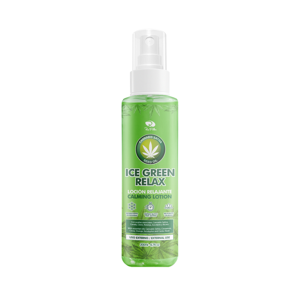 LOCION MENTOLADA ICE GREEN X200 ML