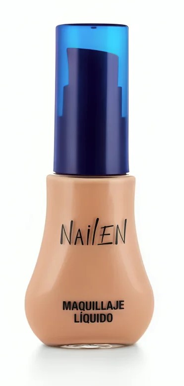 MAQUILLAJE NAILEN LIQUIDO MAYOR CUBRIMIENTO # 1 25ml