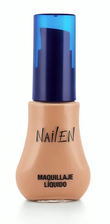 MAQUILLAJE NAILEN LIQUIDO MAYOR CUBRIMIENTO #4 30g