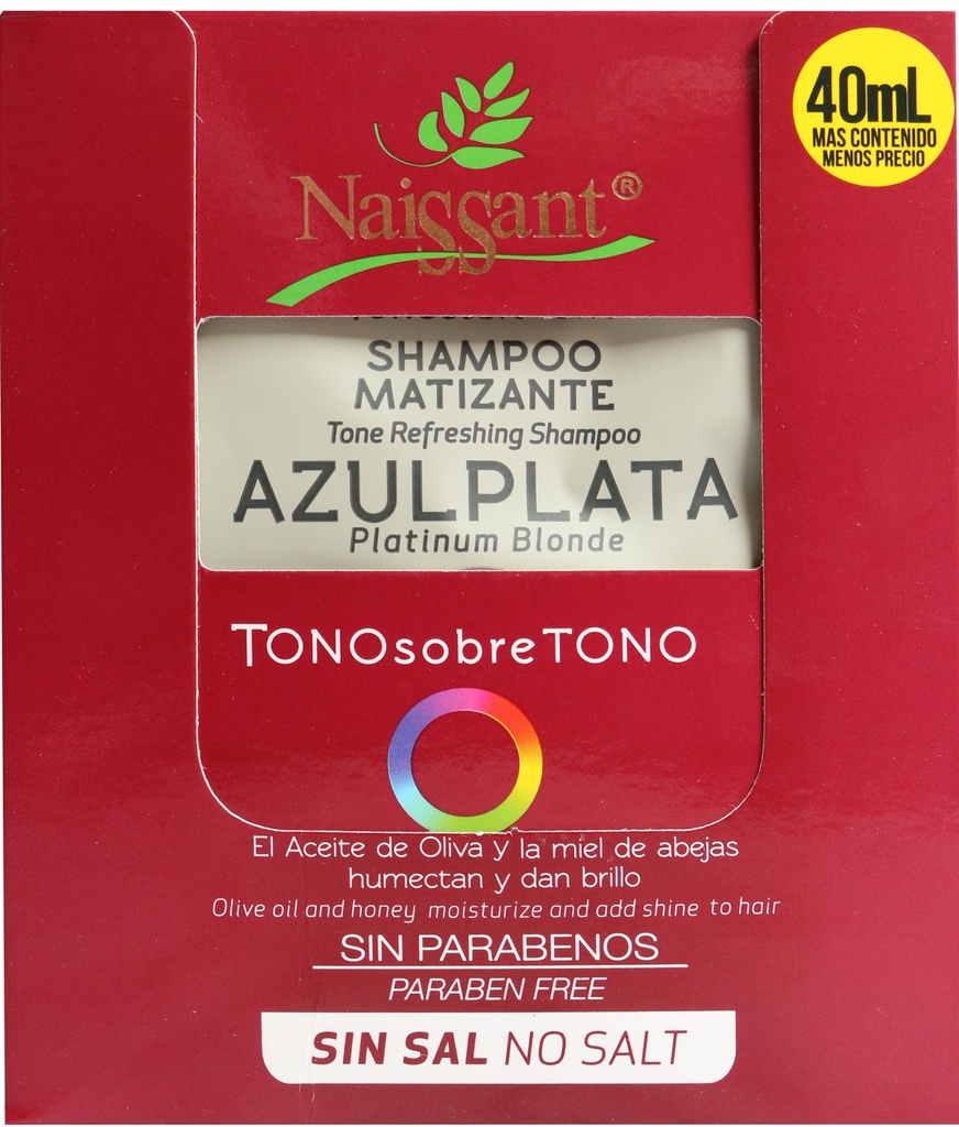 MASC NAISSANT AZUL PLATA X 40 ML