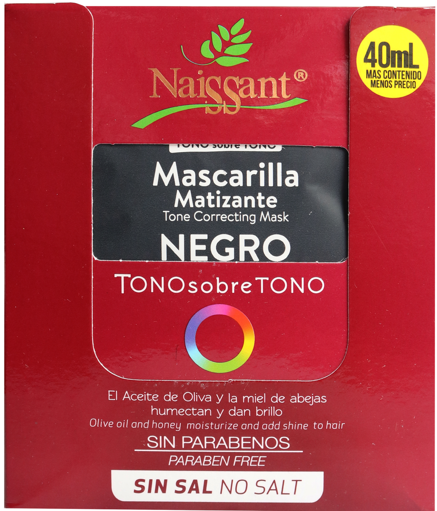 MASC NAISSANT NEGRO X 40 ML