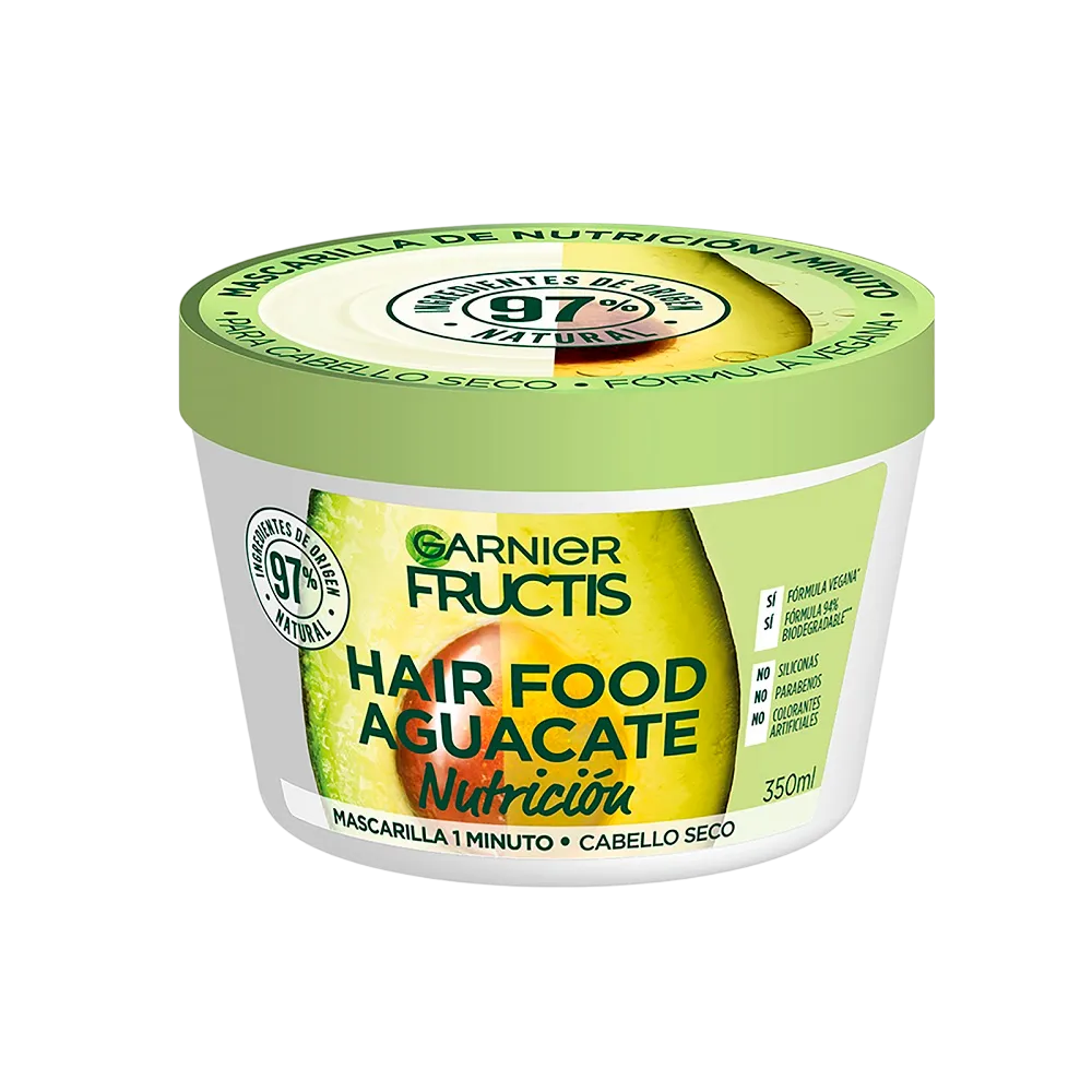 MASCARILLA GARNIER FRU HAIR FOOD AGUACATE X 350 ML