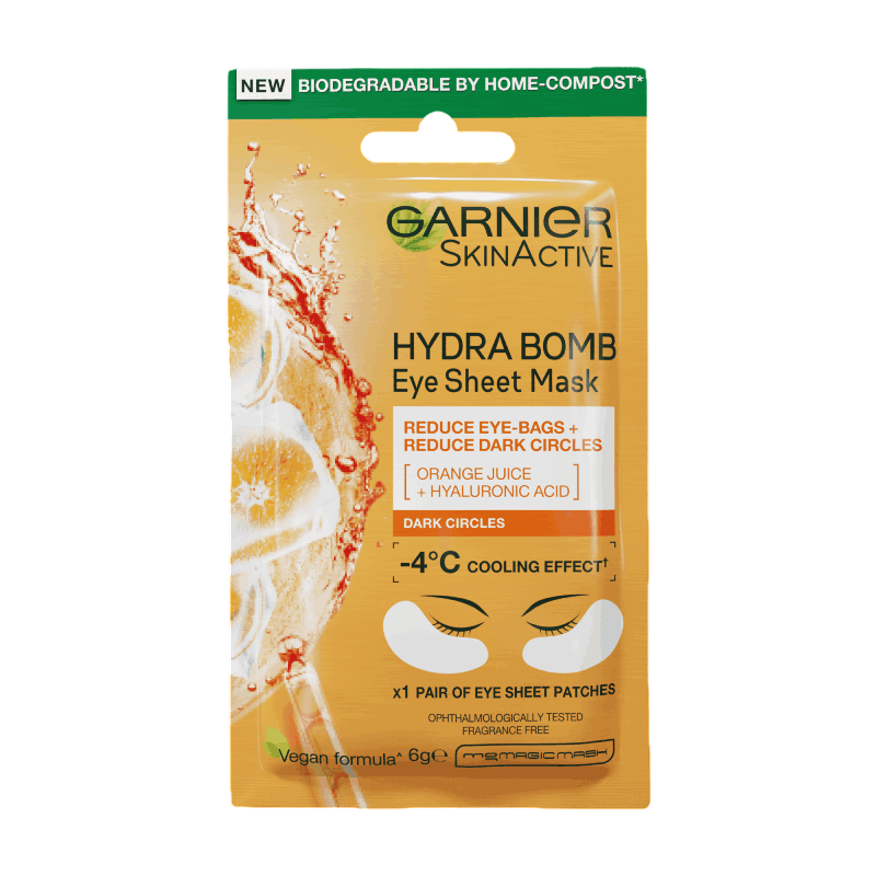 MASK GARNIER BOMB EYE ORANGE