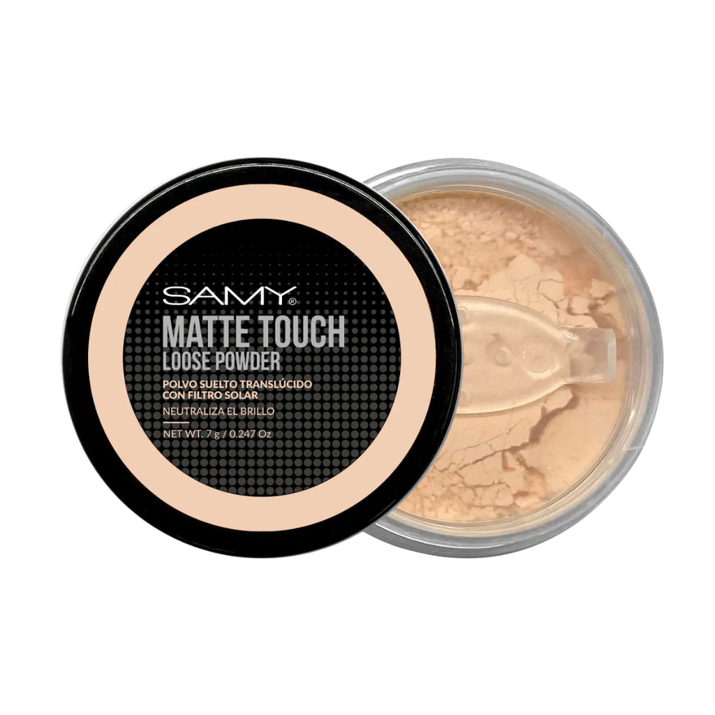 POLVO SUELTO SAMY TRASLUCIDO TOUCH MATTE X 7 G